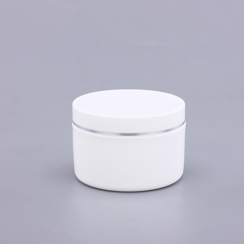 Ys-Co 09 Monolayer Wall Plastic Packaging Container Screw Cap Cosmetics Perfume Pet Glass Bottles Cream Jar