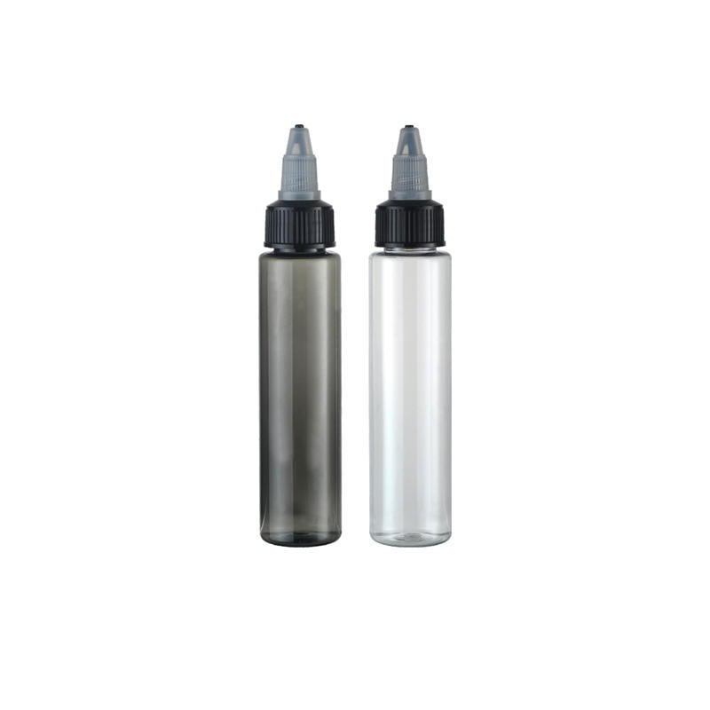 Pet08 F70ml Factory Plastic Pet Dispenser Sprayer Packaging Water E-Juice Can Match Cap Storage Bottles for Essential Oil Sample