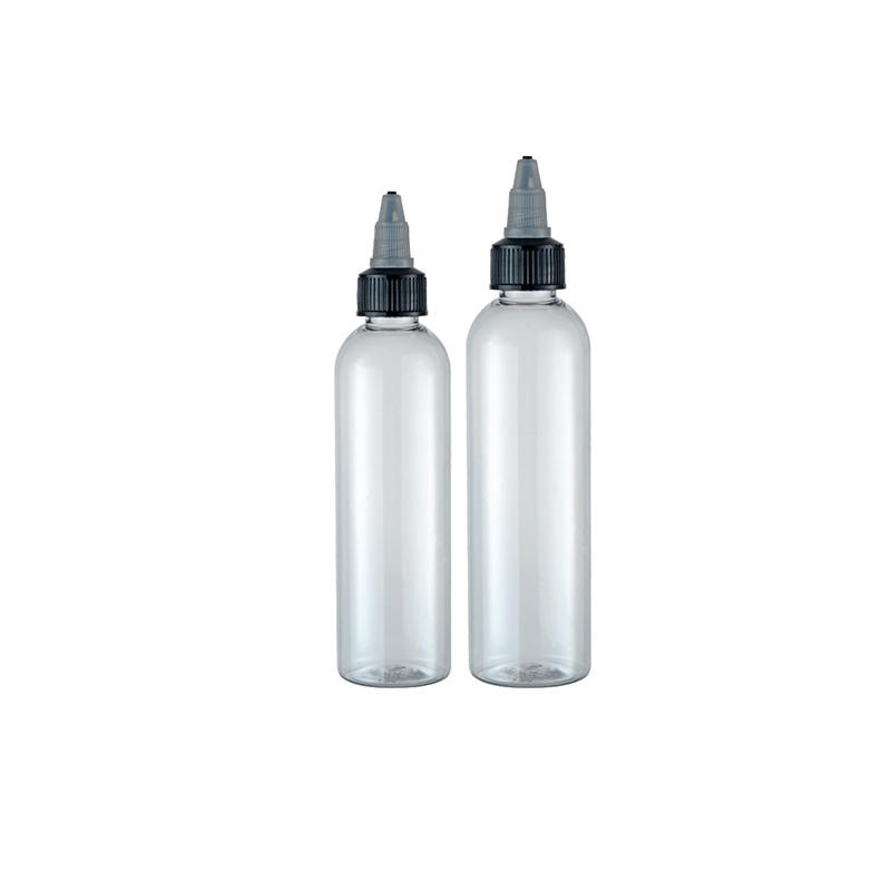 Pet08 A120ml Factory Plastic Pet Dispenser Sprayer Packaging Water E-Juice Can Match Cap Storage Bottles for Essential Oil Sample