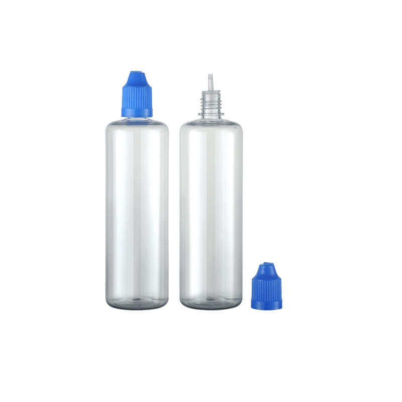 120ml Pet Water Cosmetic Dropper Spray E-Juice Packaging Bottle with Tamperptoof Screw Cap