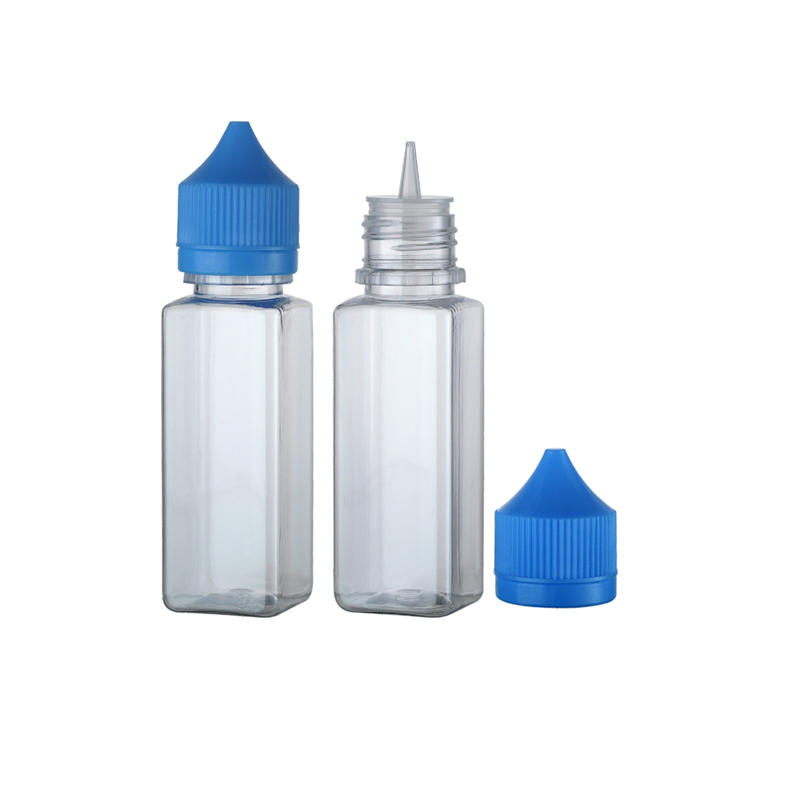 Pet04  S50ml Factory Plastic Pet Dispenser Packaging Water E-Juice Screw   Tamperproof Cap   Storage Bottles for Essential Oil Sample