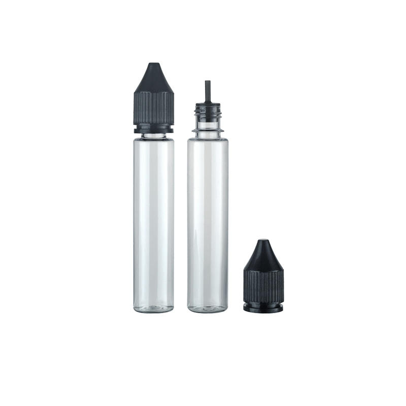 S30ml Plastic Pet Dispenser Packaging Bottles for Essential E-Juice Oil Water Perfume Medicine Sample