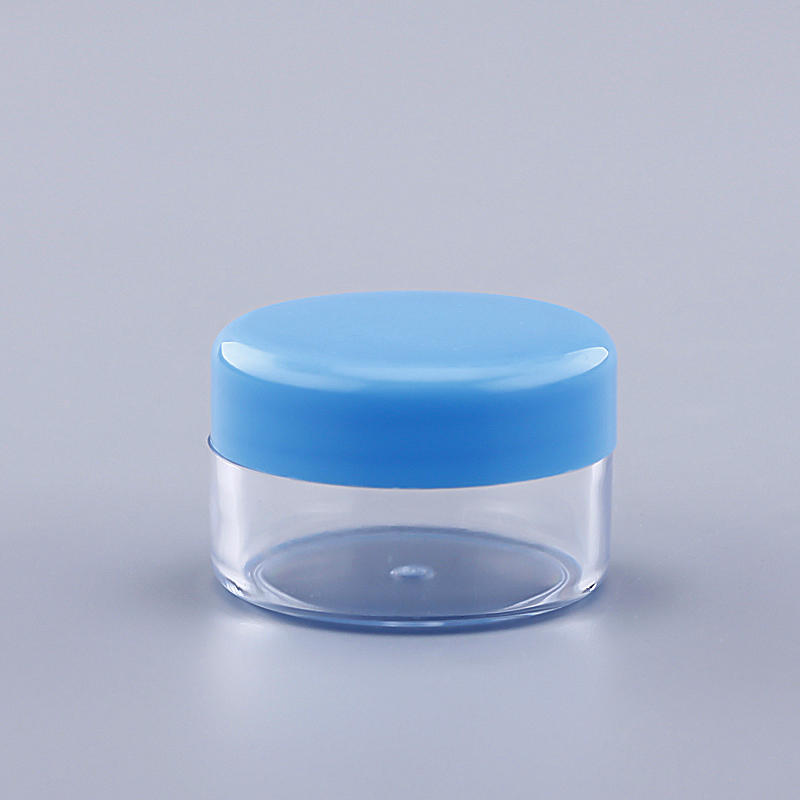Ys-Co 01 Monolayer Wall Plastic Packaging Container Screw Cap Cosmetics Perfume Pet Glass Bottles Cream Jar