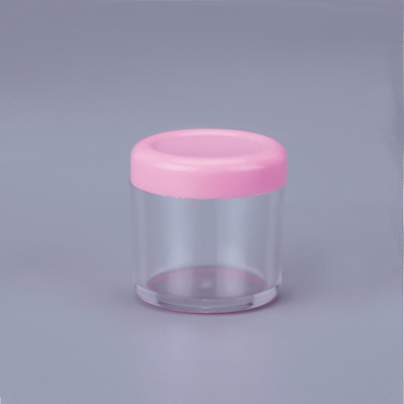 Ys-Co 02 Monolayer Wall Plastic Packaging Container Screw Cap Cosmetics Perfume Pet Glass Bottles Cream Jar