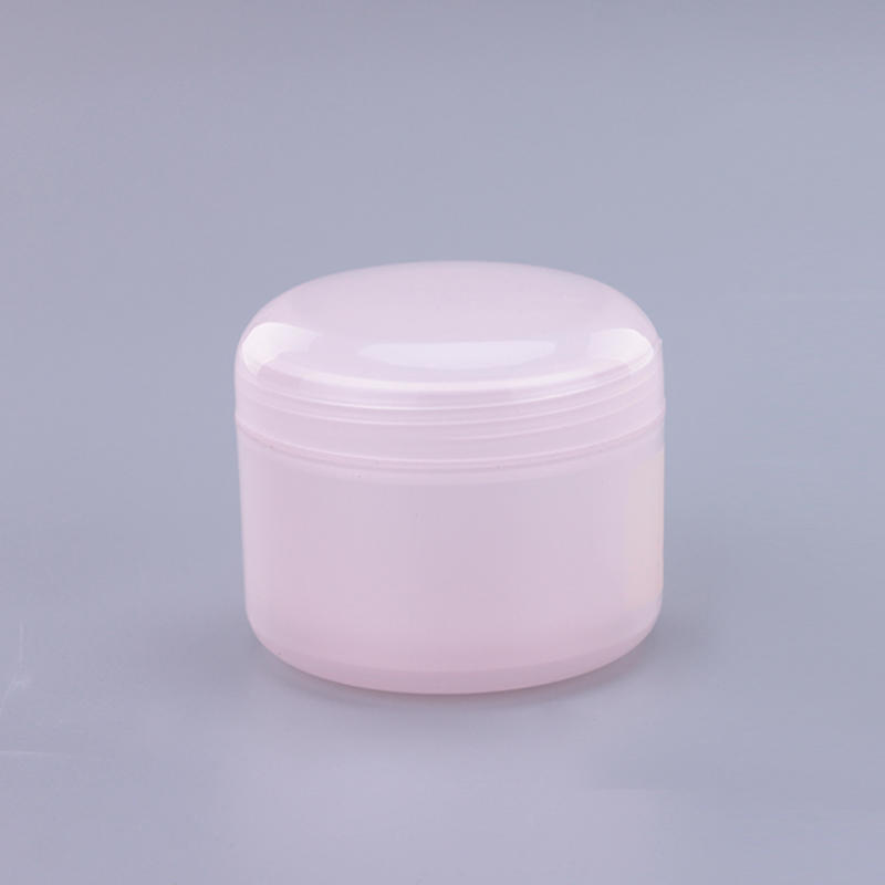 Ys-Co 04 Monolayer Wall Plastic Packaging Container Screw Cap Cosmetics Perfume Pet Glass Bottles Cream Jar