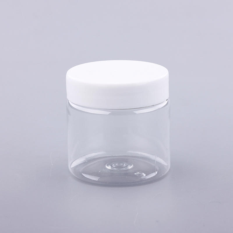 Ys-Co 07 Monolayer Wall Plastic Packaging Container Screw Cap Cosmetics Perfume Pet Glass Bottles Cream Jar