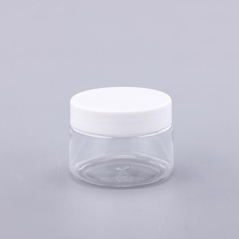 Ys-Co 08 Monolayer Wall Plastic Packaging Container Screw Cap Cosmetics Perfume Pet Glass Bottles Cream Jar