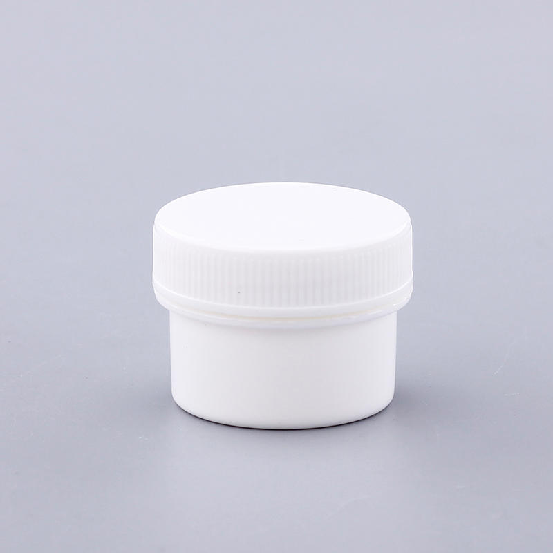 Ys-Co 10 Monolayer Wall Plastic Packaging Container Screw Cap Cosmetics Perfume Pet Glass Bottles Cream Jar