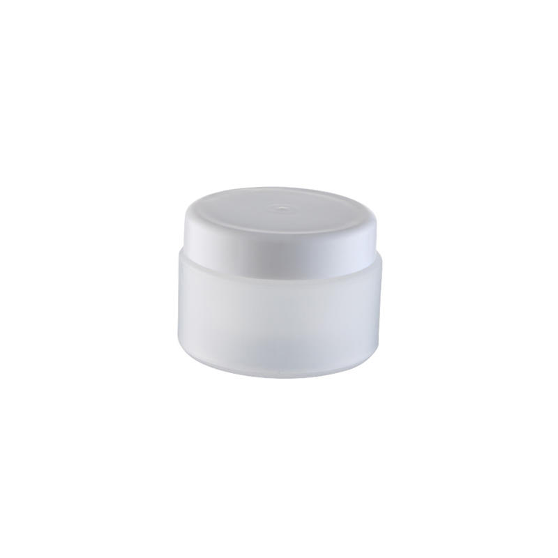 XR-Co-02 Monolayer Wall Plastic Packaging Container Screw Cap Cosmetics Perfume Pet Glass Bottles Cream Jar
