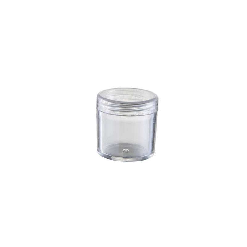 XR-Co-03 Monolayer Wall Plastic Packaging Container Screw Cap Cosmetics Perfume Pet Glass Bottles Cream Jar