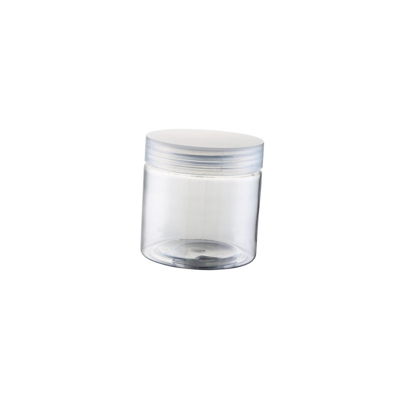XR-Co-30 Monolayer Wall Plastic Packaging Container Screw Cap Cosmetics Perfume Pet Glass Bottles Cream Jar