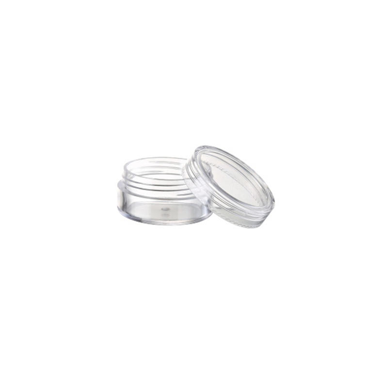 XR-Co-45 Monolayer Wall Plastic Packaging Container Screw Cap Cosmetics Perfume Pet Glass Bottles Cream Jar