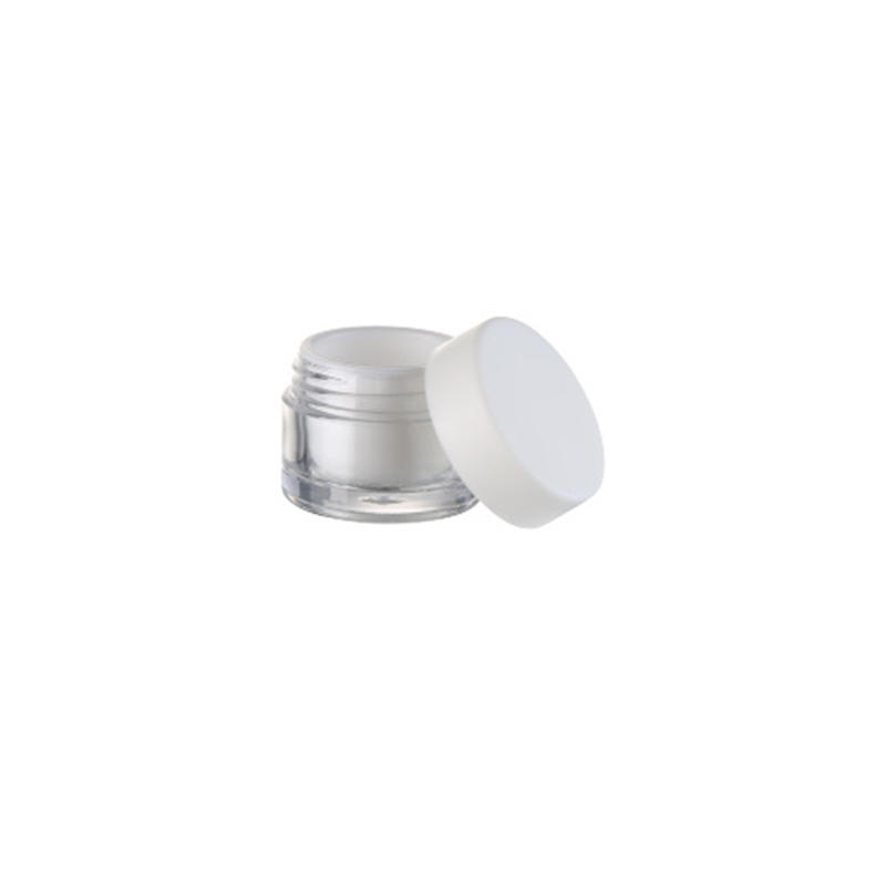 XR-Co-56 Monolayer Wall Plastic Packaging Container Screw Cap Cosmetics Perfume Pet Glass Bottles Cream Jar