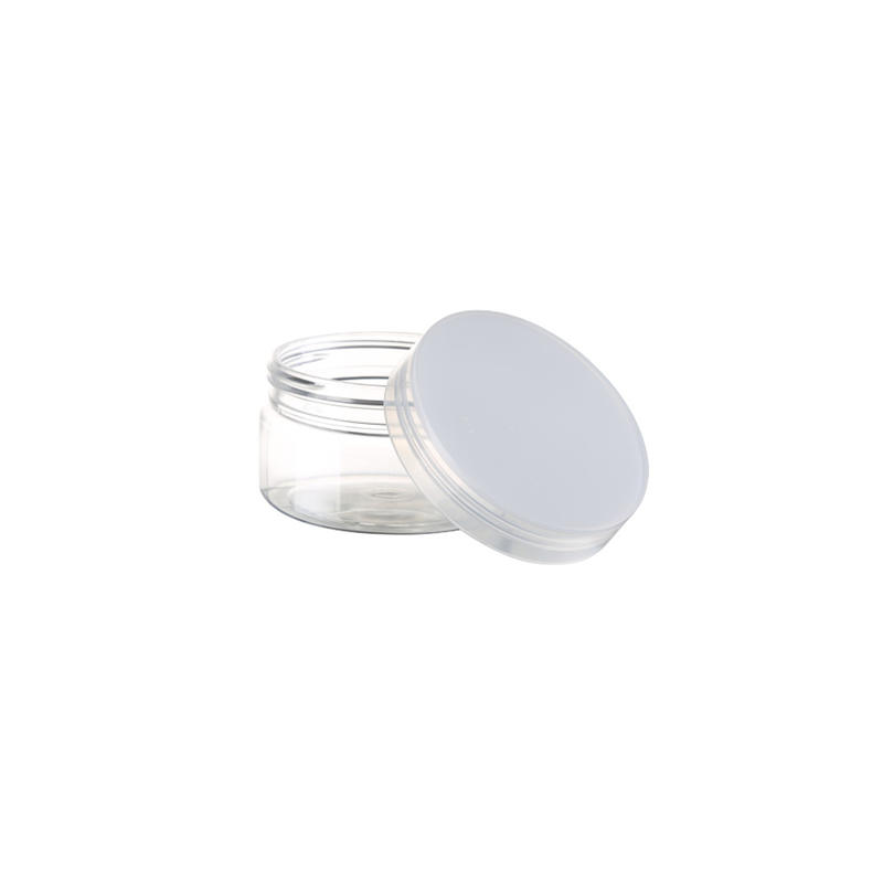 XR-Co-61 Monolayer Wall Plastic Packaging Container Screw Cap Cosmetics Perfume Pet Glass Bottles Cream Jar