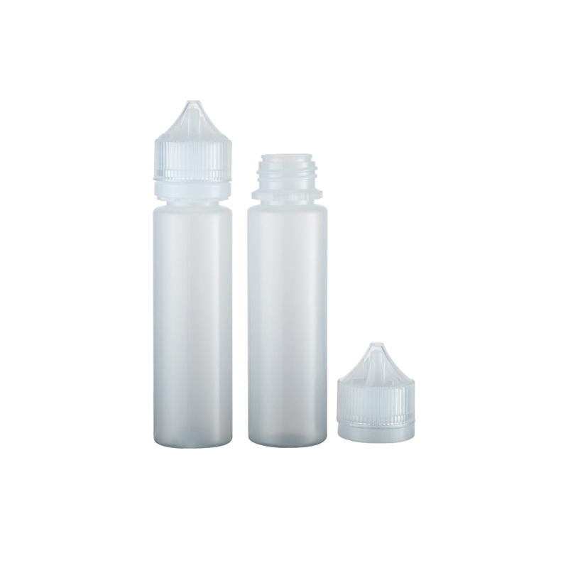 60ml PE Water Cosmetic Dropper Spray E-Juice Packaging Bottle with Screw Cap
