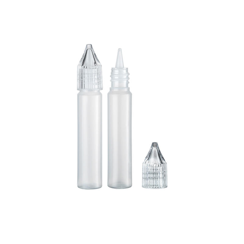 PE04 10ml Pet Water Cosmetic Dropper Spray E-Juice Packaging Bottle with Screw Cap