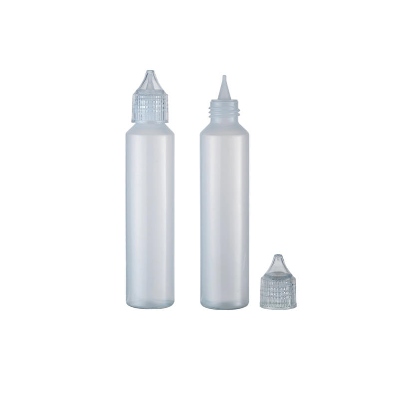 PE05 30ml PE Water Cosmetic Dropper Spray E-Juice Packaging Bottle with Screw Cap