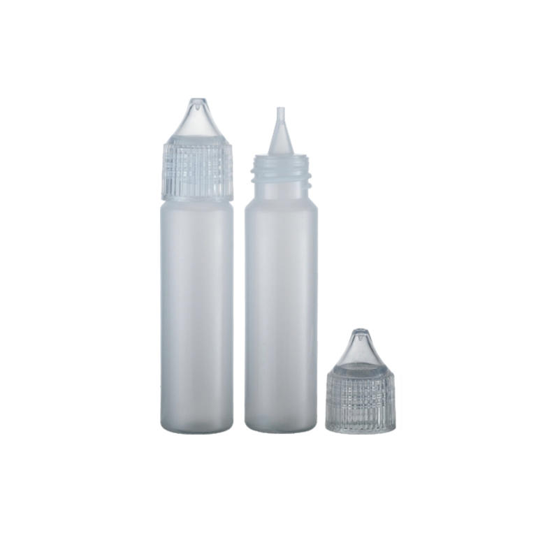 PE05 50ml PE Water Cosmetic Dropper Spray E-Juice Packaging Bottle with Screw Cap